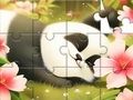 Spel Pussel: Sleeping Panda  på nätet