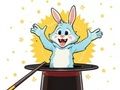 Spel Målarbok: Magic Rabbit  på nätet