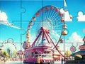 Spel Jigsaw Puzzle: Nöjespark  på nätet