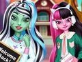 Spel Monster Flickor Tillbaka Till skolan  på nätet