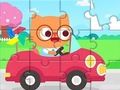 Spel Jigsawpussel: Körbil på nätet