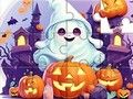 Spel Jigsaw Puzzle: Halloween Cute Ghost på nätet