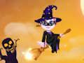 Spel Kattflicka gör sig redo för Halloween  på nätet
