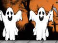 Spel Hitta Halloween Ghost Skull  på nätet