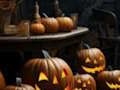 Spel Halloween konstig pumpa fly på nätet