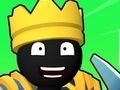 Spel Stickman gruvarbetare krig på nätet