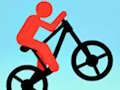 Spel Stickman Bike Runner på nätet