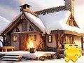 Spel Jigsaw Puzzle: Snow House på nätet