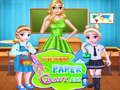 Spel Prinsessan pappershantverkskonst på nätet
