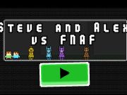 Spel Steve och Alex vs Fnaf  på nätet