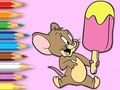 Spel Målarbok: Ice Cream Jerry  på nätet