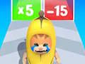 Spel Epic Banan Run: Merge Master på nätet