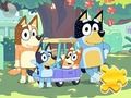 Spel Pussel: Bluey Family  på nätet