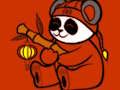 Spel Söt Panda färg  på nätet