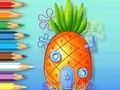 Spel Målarbok: Pineapple-House  på nätet