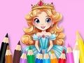 Spel Målarbok: Blomsterprinsessan  på nätet