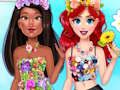 Spel Prinsessa blommor mode look på nätet