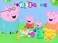 Spel Pussel: Peppa Pig Family Picnic  på nätet