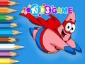 Spel Målarbok: Super Patrick Star  på nätet