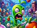 Spel Växter vs zombies pussel på nätet