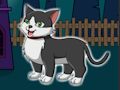 Spel Halloween Smiley Cat Escape på nätet