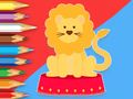 Spel Målarbok: Circus-Lion  på nätet
