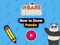 Spel Hur man ritar panda  på nätet