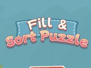 Spel Fyll och sortera pussel  på nätet