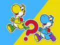 Spel Kids Quiz: Färgen på den lilla dinosauriens skor  på nätet