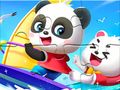 Spel Pussel: Baby Panda Sailing  på nätet