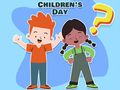 Spel Kids Quiz: Hur mycket vet du om barnens dag  på nätet