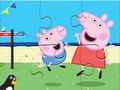 Spel Jigsaw Puzzle: Peppa Fun Day på nätet