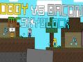 Spel Obby vs Bacon: McSkyblock på nätet