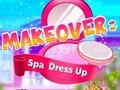 Spel Makeover spa klä upp på nätet