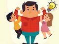 Spel Kids Quiz: Vad vet du om fars dag?  på nätet