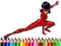 Spel Tillbaka till skolan Lady Bug Coloring  på nätet