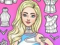Spel Girl Coloring Dress Up spel  på nätet