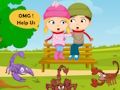 Spel Fly från farlig skorpion  på nätet
