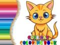 Spel Söt katt målarbok  på nätet