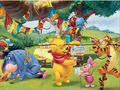 Spel Pussel: Nalle Puh-festen  på nätet
