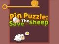 Spel Pin Puzzle: Rädda fåren på nätet