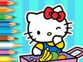 Spel Målarbok: Hello Kitty Market  på nätet
