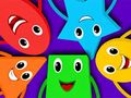 Spel Kids Quiz: Färgglada former  på nätet