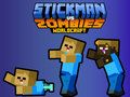 Spel Stickman vs Zombies Worldcraft på nätet