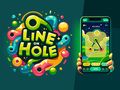 Spel Linje på hål  på nätet