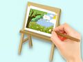 Spel Målarbok: Paysage Ritbräda  på nätet