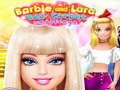 Spel Barbie och Lara Red Carpet Challenge  på nätet