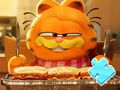 Spel Pussel: Garfield och lasagne  på nätet