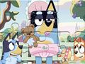 Spel Jigsaw Puzzle: Bluey Play Time på nätet