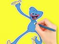 Spel Målarbok: Poppy Playtime  på nätet